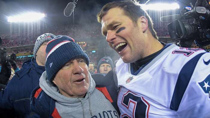 012019-Bill Belichick-Tom Brady-AFC Title-kirby lee-1